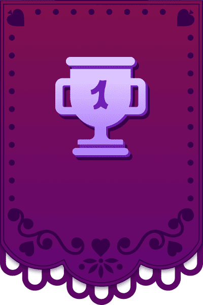 1. Platz in einem Turnier