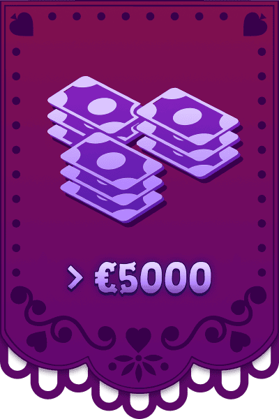 Mache Einzahlungen über 5.000&nbsp;€
